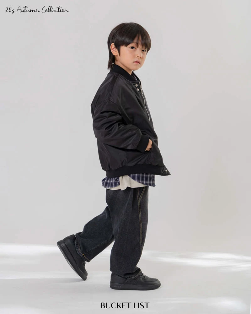 Bucket List - Korean Children Fashion - #prettylittlegirls - Airforce Jumper - 10