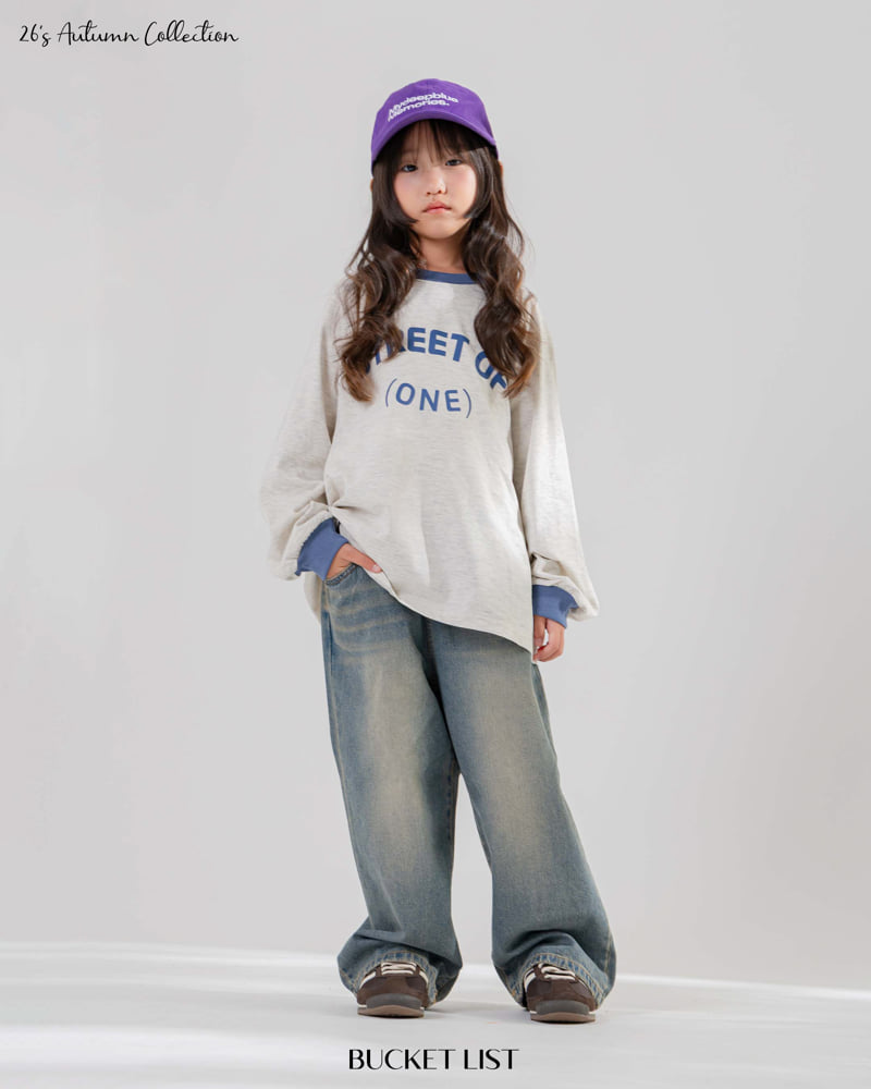 Bucket List - Korean Children Fashion - #prettylittlegirls - Street Raglan Tee - 9