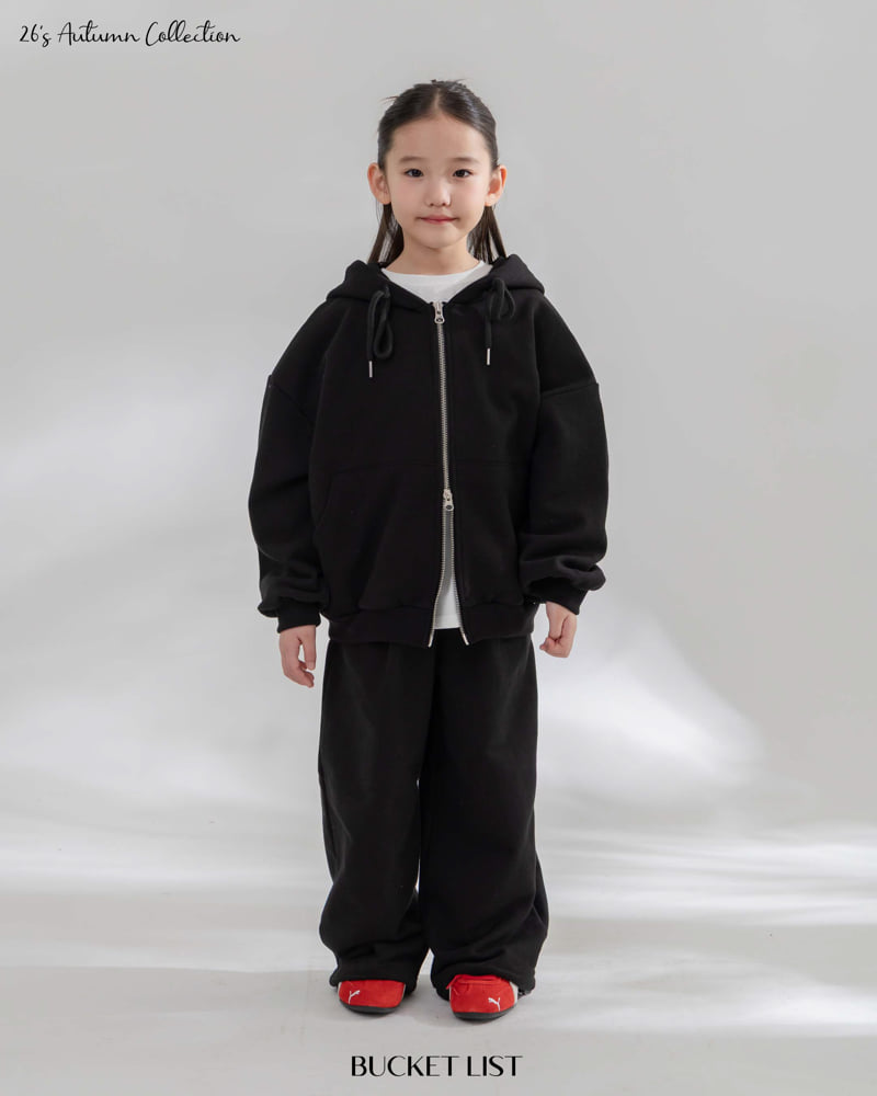 Bucket List - Korean Children Fashion - #stylishchildhood - Wide Sweat Pants - 11