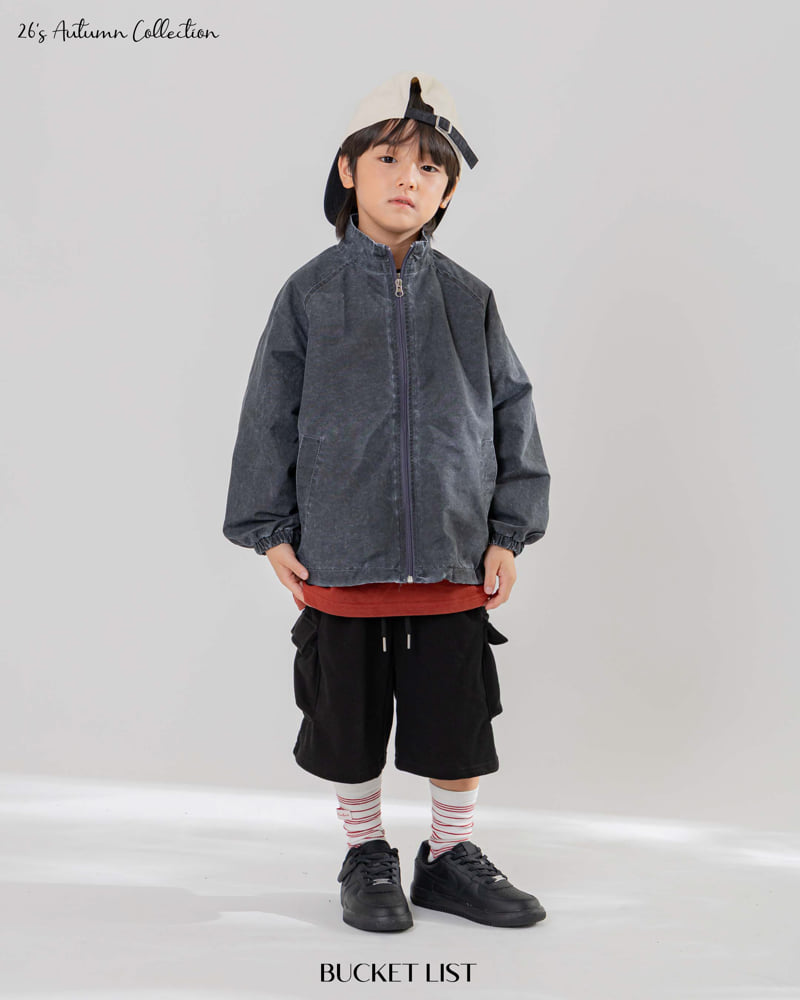 Bucket List - Korean Children Fashion - #stylishchildhood - Embo Cargo Bermuda Pants - 6