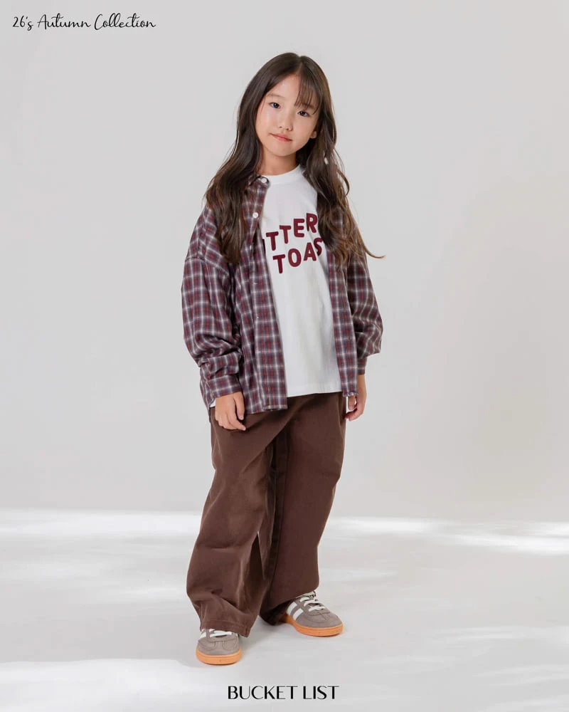 Bucket List - Korean Children Fashion - #todddlerfashion - Onetuck Cotton Pants - 12