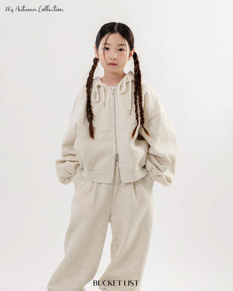 Bucket List - Korean Children Fashion - #todddlerfashion - Wide Sweat Pants - 9