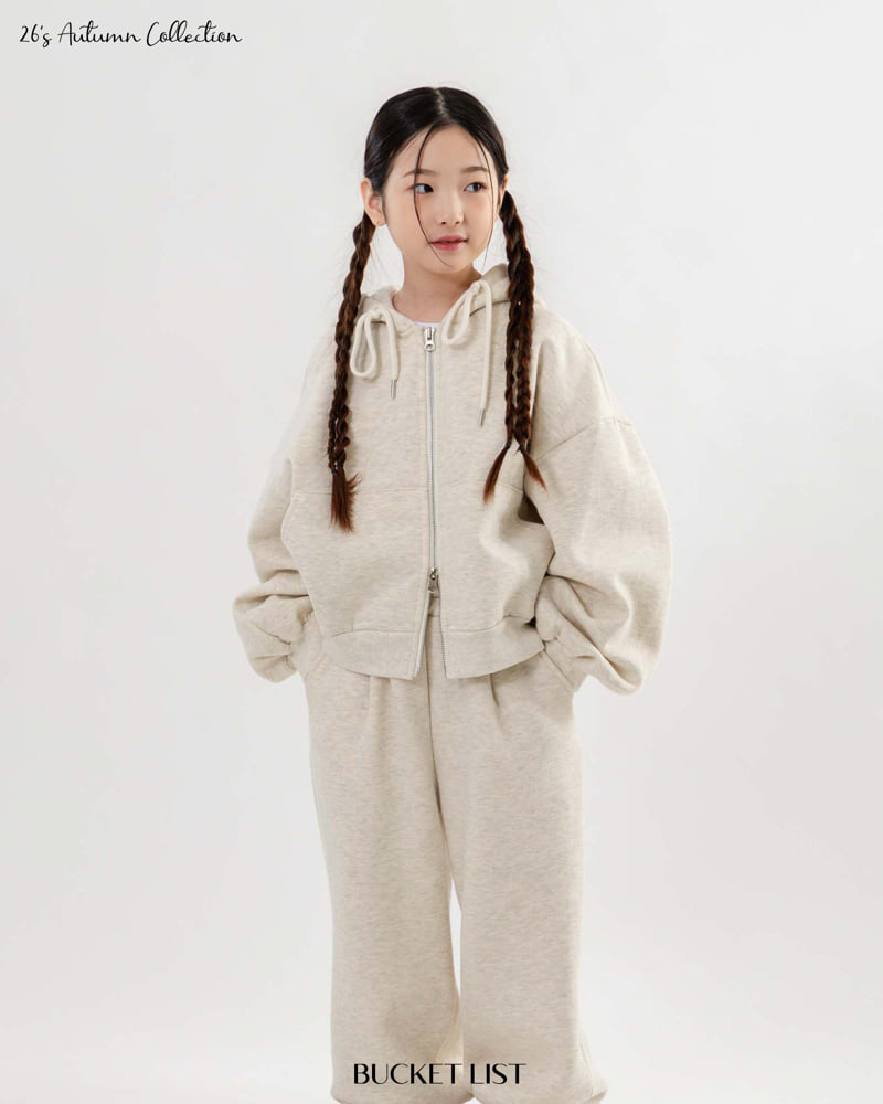 Bucket List - Korean Children Fashion - #todddlerfashion - Two Way Crop Hood Zip-up - 8