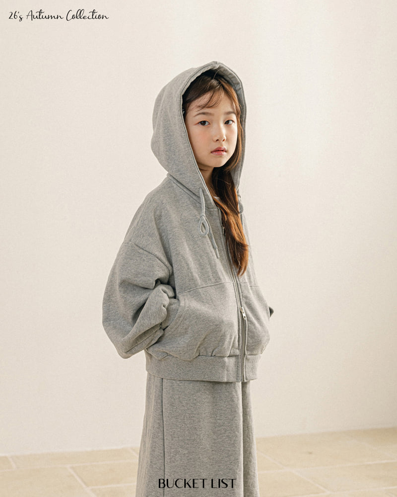 Bucket List - Korean Children Fashion - #toddlerclothing - Two Way Crop Hood Zip-up - 9