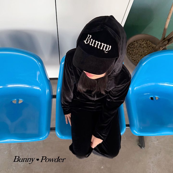Bunny Powder - Korean Children Fashion - #Kfashion4kids - Veloure Ball Cap - 3