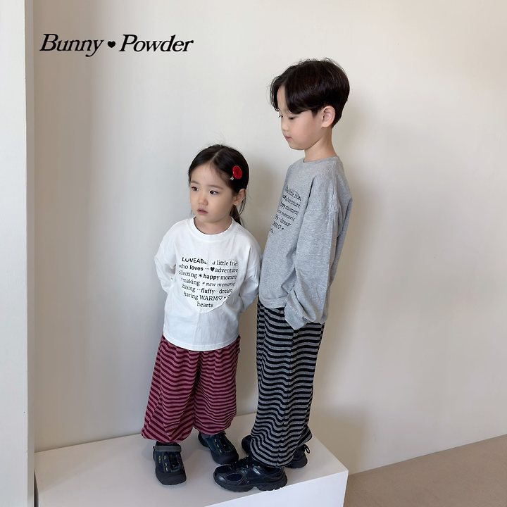 Bunny Powder - Korean Children Fashion - #Kfashion4kids - Warm Heart Tee - 7