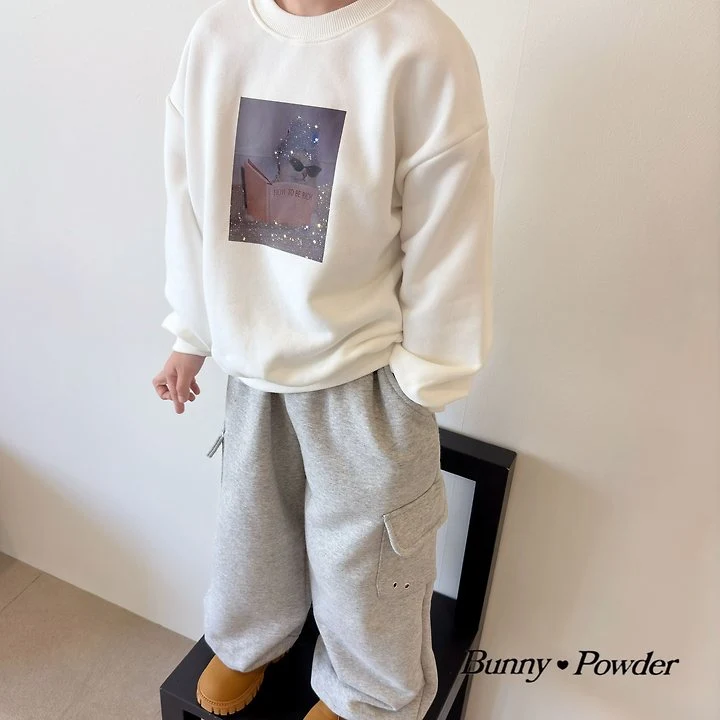 Bunny Powder - Korean Children Fashion - #Kfashion4kids - Light Cargo Pants - 3