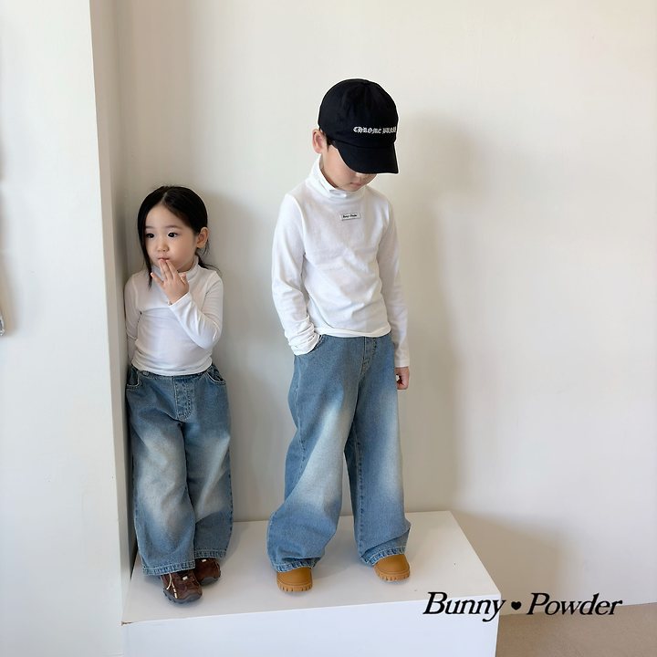 Bunny Powder - Korean Children Fashion - #Kfashion4kids - Daily Turtleneck Tee - 10