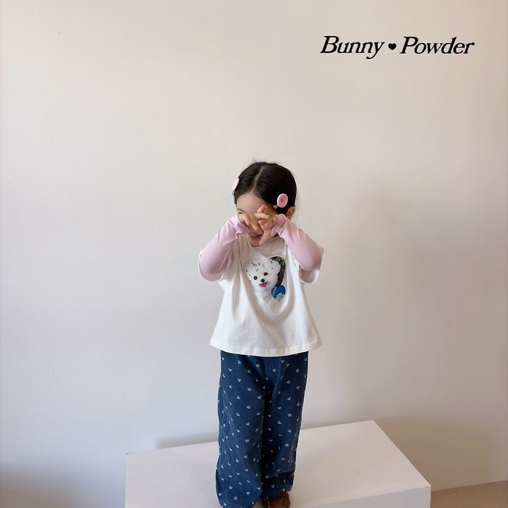 Bunny Powder - Korean Children Fashion - #Kfashion4kids - Bison Tee - 8
