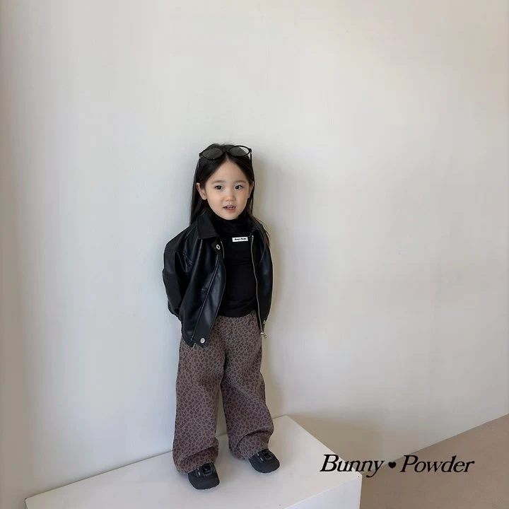 Bunny Powder - Korean Children Fashion - #Kfashion4kids - Leopard Pants - 3