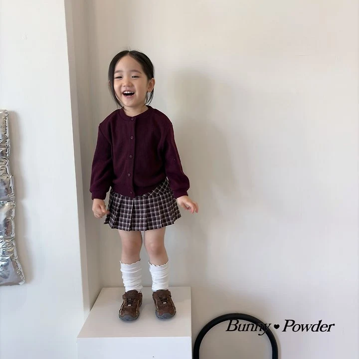 Bunny Powder - Korean Children Fashion - #childofig - Rose Button Cardigan - 7