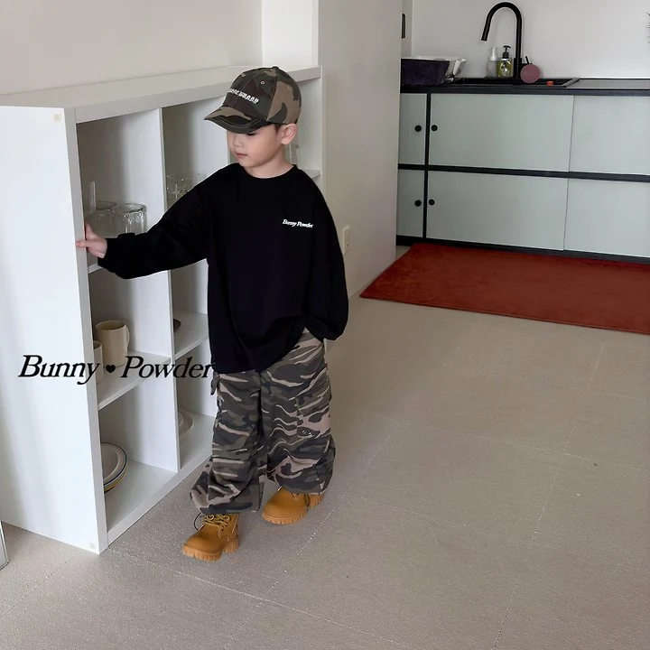 Bunny Powder - Korean Children Fashion - #childofig - Light Cargo Camo Pants - 10