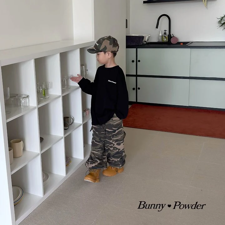 Bunny Powder - Korean Children Fashion - #childofig - Light Cargo Camo Pants - 9