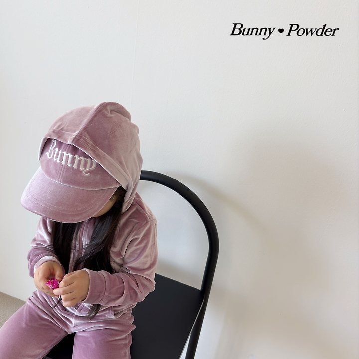 Bunny Powder - Korean Children Fashion - #childofig - Veloure Ball Cap - 9