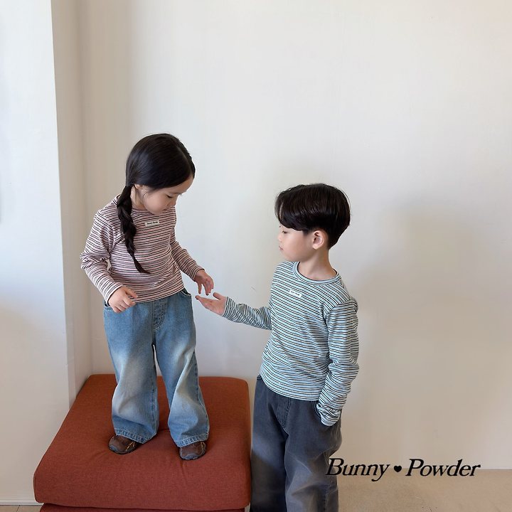 Bunny Powder - Korean Children Fashion - #prettylittlegirls - Sand Tee - 4