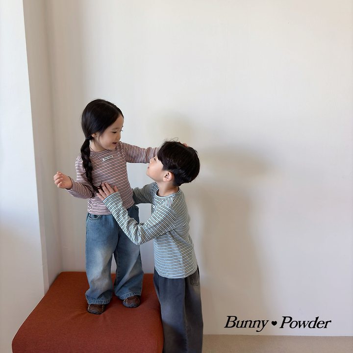 Bunny Powder - Korean Children Fashion - #childofig - Sand Tee - 5