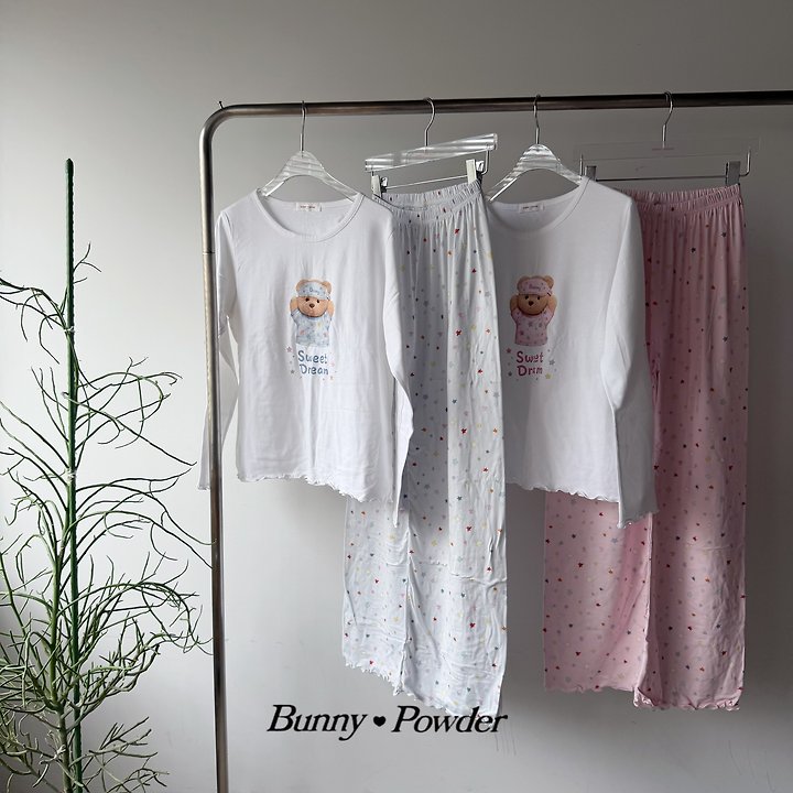 Bunny Powder - Korean Children Fashion - #childofig - Sweet Dream Pajamas