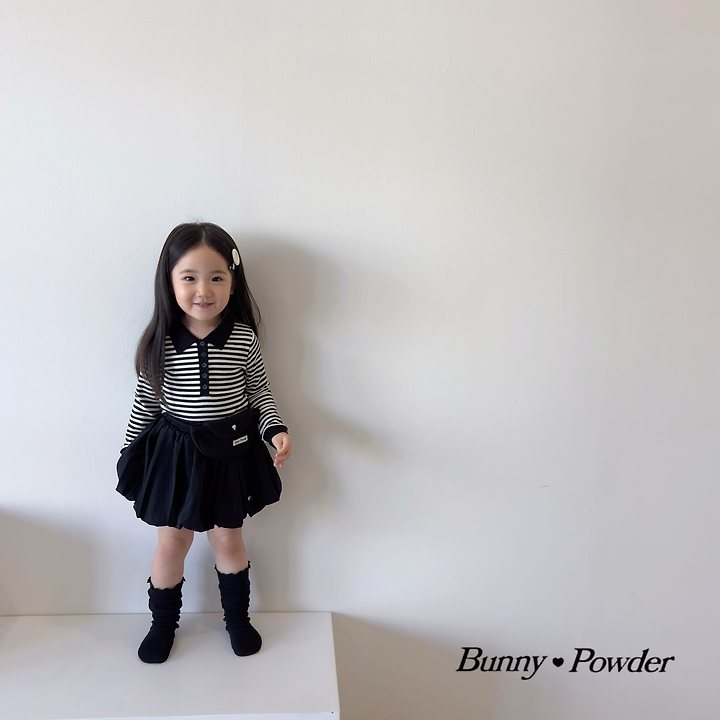 Bunny Powder - Korean Children Fashion - #childofig - Onyi Collar Tee - 10