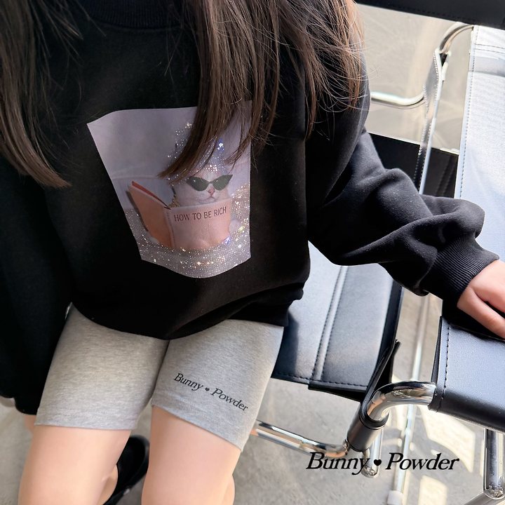 Bunny Powder - Korean Children Fashion - #childofig - Biker Leggings - 3