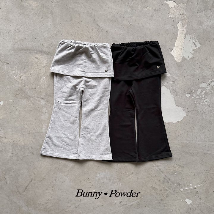 Bunny Powder - Korean Children Fashion - #childofig - Ten Minutes Skirt Leggings