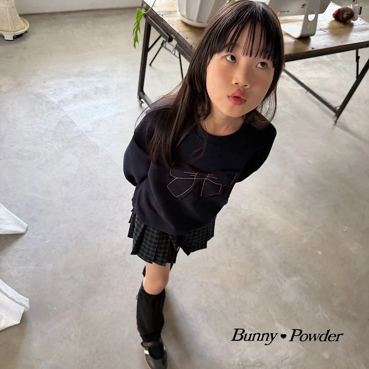 Bunny Powder - Korean Children Fashion - #childofig - Ribbon Sweatshirts - 12