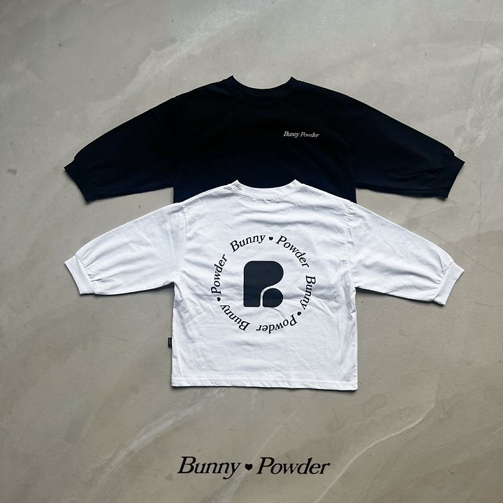 Bunny Powder - Korean Children Fashion - #childofig - Bunny Tee