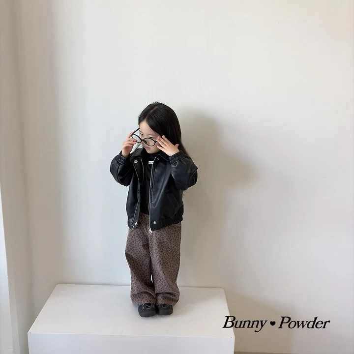 Bunny Powder - Korean Children Fashion - #childofig - Leopard Pants - 11