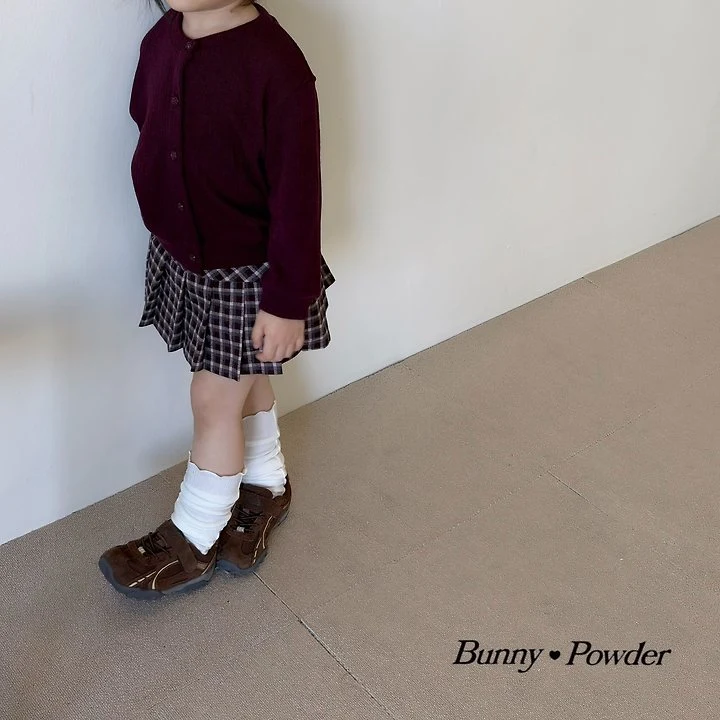 Bunny Powder - Korean Children Fashion - #childrensboutique - Rose Button Cardigan - 8