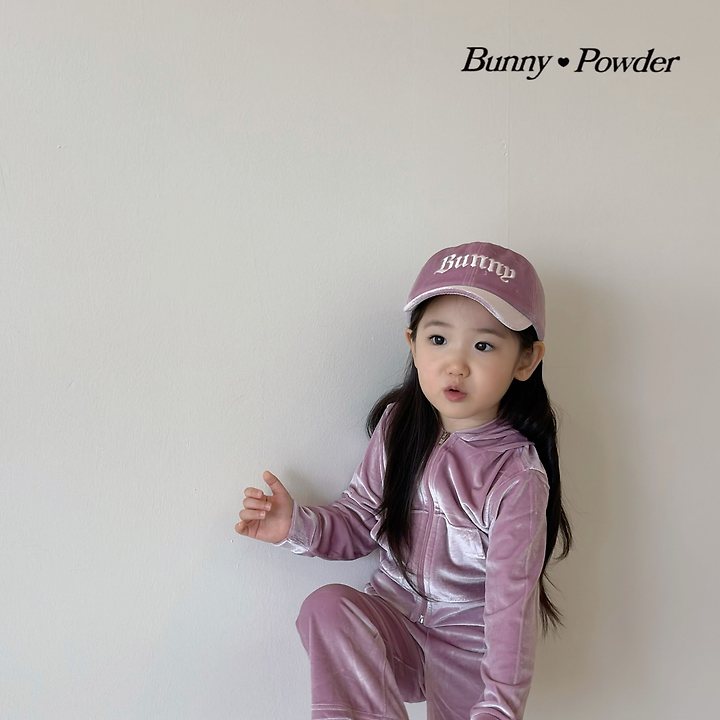 Bunny Powder - Korean Children Fashion - #childrensboutique - Veloure Ball Cap - 10