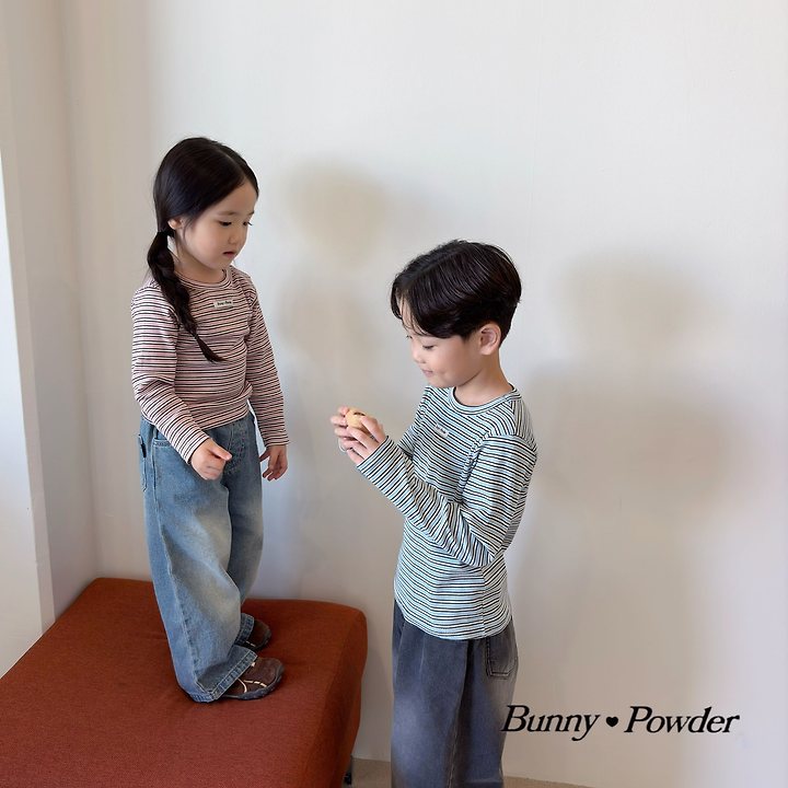 Bunny Powder - Korean Children Fashion - #childrensboutique - Sand Tee - 6