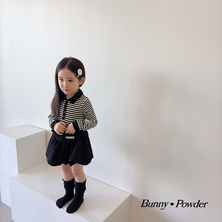Bunny Powder - Korean Children Fashion - #childrensboutique - Onyi Collar Tee - 12