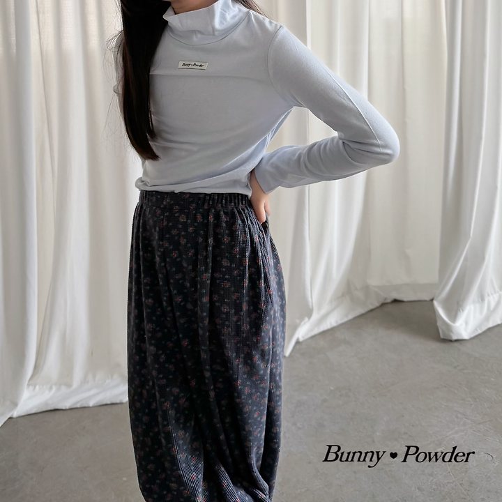 Bunny Powder - Korean Children Fashion - #childrensboutique - Daily Turtleneck Tee - 3