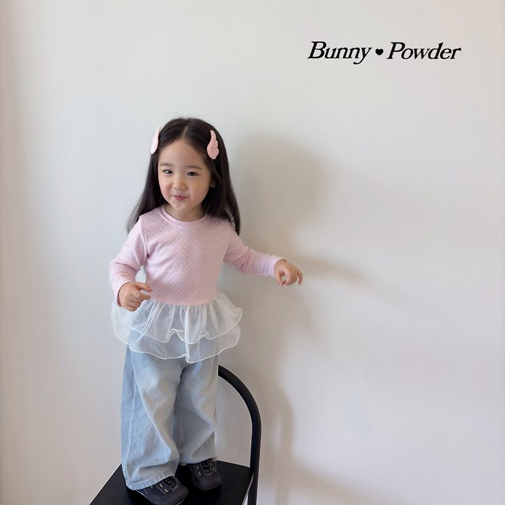 Bunny Powder - Korean Children Fashion - #childrensboutique - Cha Dot Tee - 3