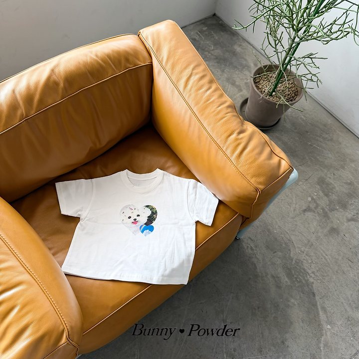 Bunny Powder - Korean Children Fashion - #childrensboutique - Bison Tee
