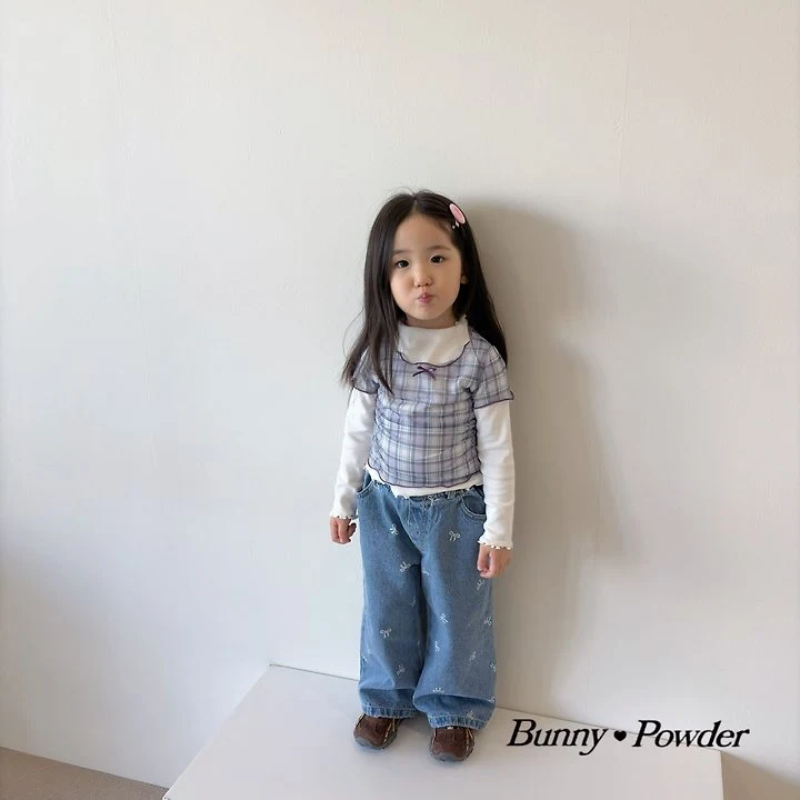 Bunny Powder - Korean Children Fashion - #childrensboutique - Cancho Tee - 7