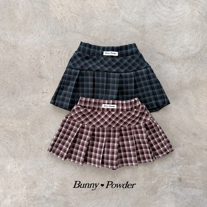 Bunny Powder - Korean Children Fashion - #designkidswear - Mocha Skirt