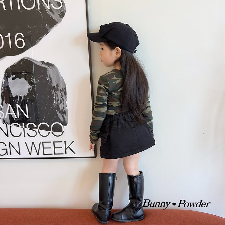 Bunny Powder - Korean Children Fashion - #designkidswear - Ribbon Pocket Skirt - 6