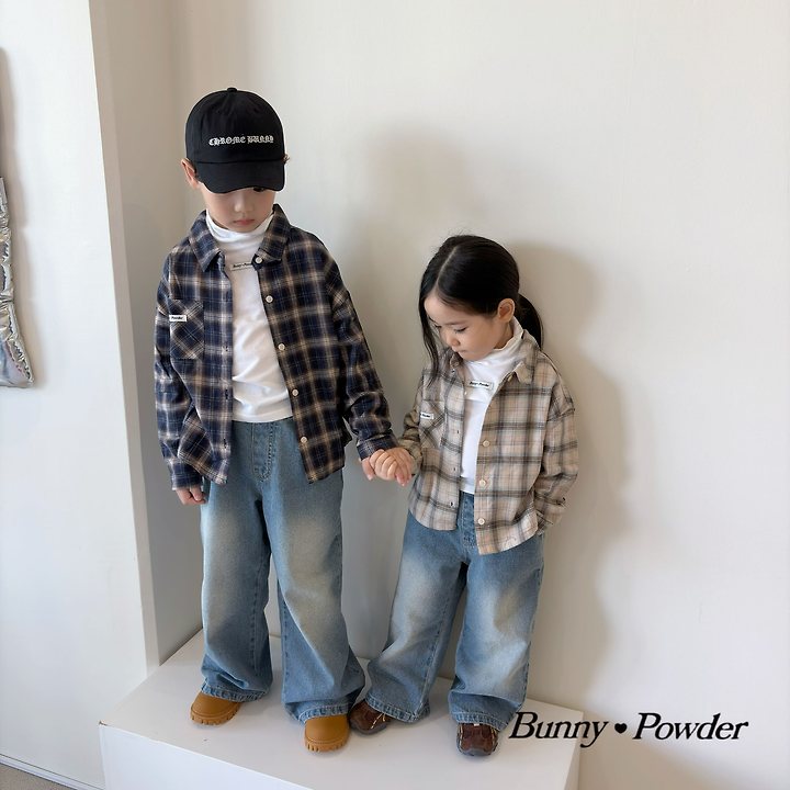 Bunny Powder - Korean Children Fashion - #designkidswear - Semi Shirt - 10