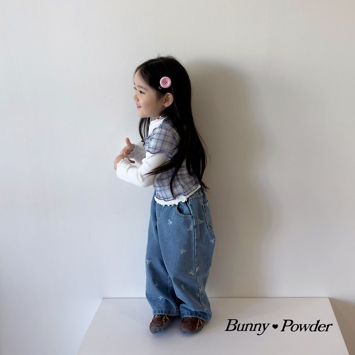 Bunny Powder - Korean Children Fashion - #designkidswear - Big Button Hairpin - 8