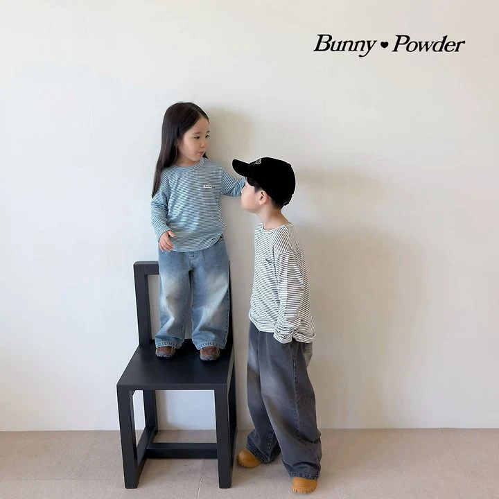 Bunny Powder - Korean Children Fashion - #designkidswear - Cotton Tee - 6