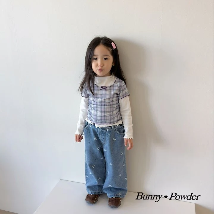 Bunny Powder - Korean Children Fashion - #designkidswear - Cancho Tee - 8