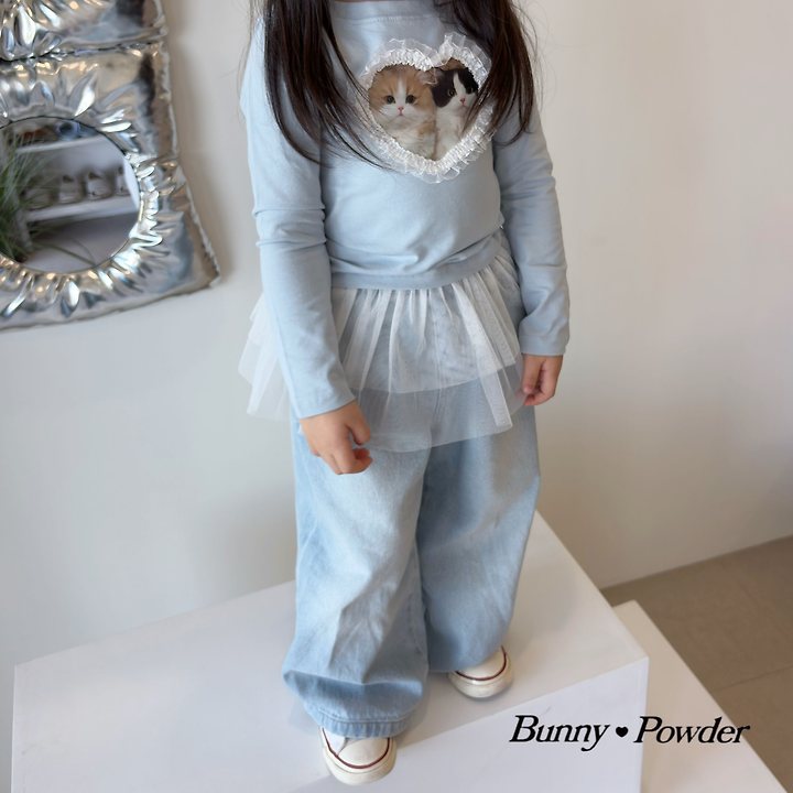 Bunny Powder - Korean Children Fashion - #designkidswear - Cats Tee - 7