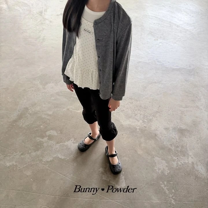 Bunny Powder - Korean Children Fashion - #discoveringself - Rose Button Cardigan - 10
