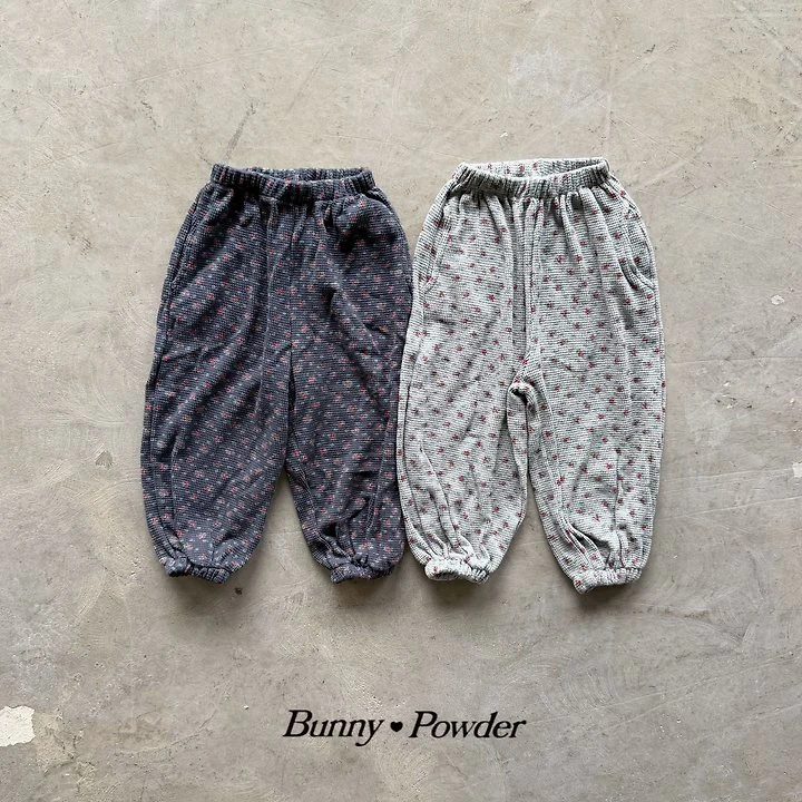 Bunny Powder - Korean Children Fashion - #discoveringself - Garden Jogger Pants
