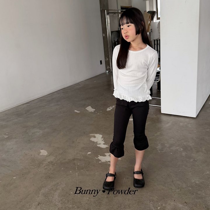 Bunny Powder - Korean Children Fashion - #designkidswear - Heart Eyelet Tee - 4