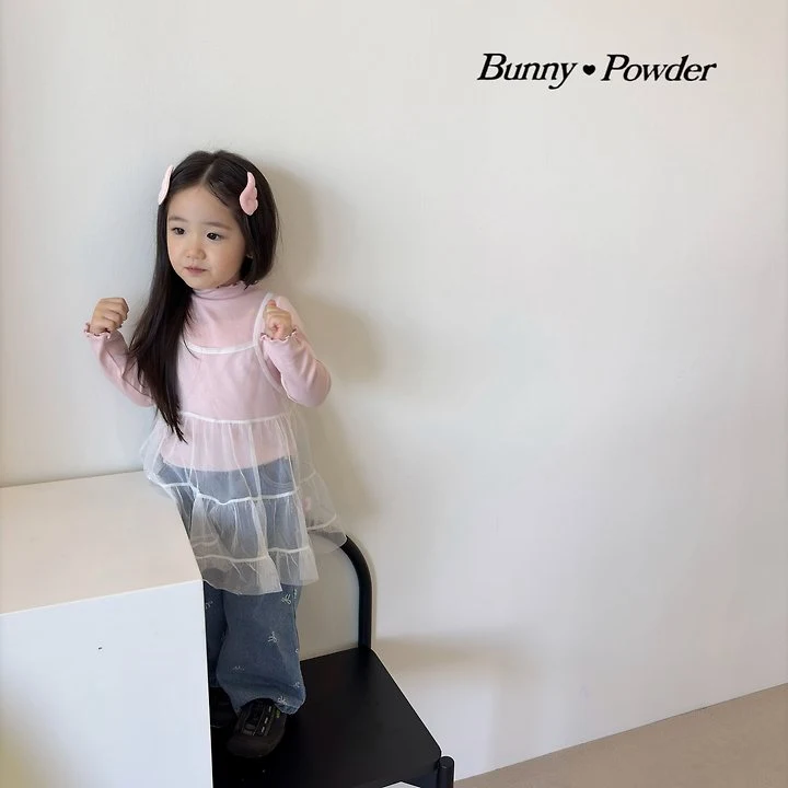 Bunny Powder - Korean Children Fashion - #discoveringself - Yuri Half Turtleneck Tee - 8