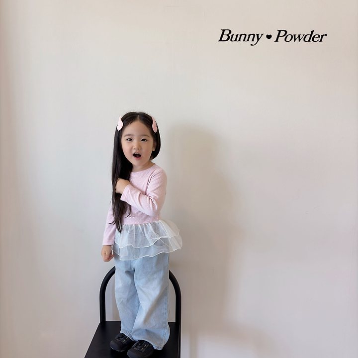 Bunny Powder - Korean Children Fashion - #discoveringself - Cha Dot Tee - 5