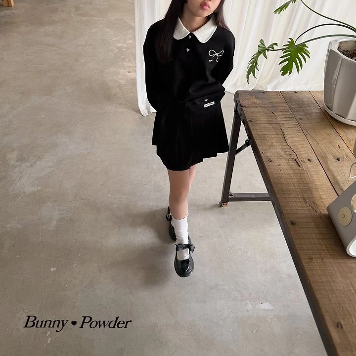 Bunny Powder - Korean Children Fashion - #fashionkids - Preppy Collar Sweatshirts - 6