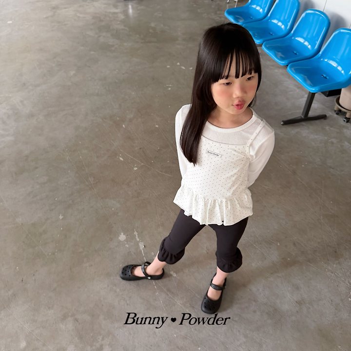 Bunny Powder - Korean Children Fashion - #fashionkids - Frill Capri Pants - 6