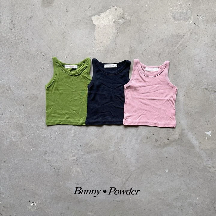 Bunny Powder - Korean Children Fashion - #fashionkids - Marang Sleeveless
